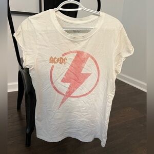 Recycled Karma AC/DC Graphic Tee Size Medium